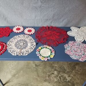 Beautiful Vintage Dolies Handmade